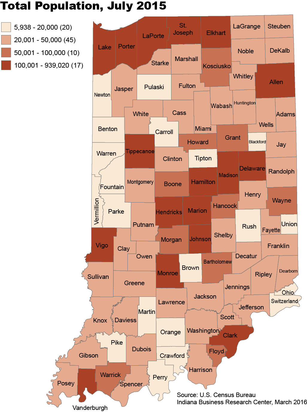 Thematic Maps STATS Indiana