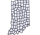 Map of Indiana