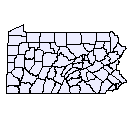 Map of Pennsylvania